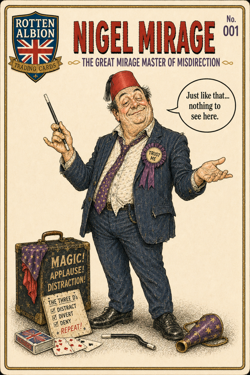 Nigel Mirage &mdash; The Master of Misdirection